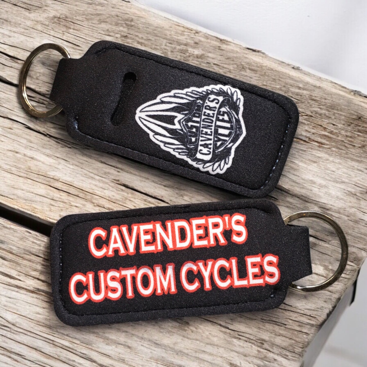 Cavender’s Custom Cycles keychain