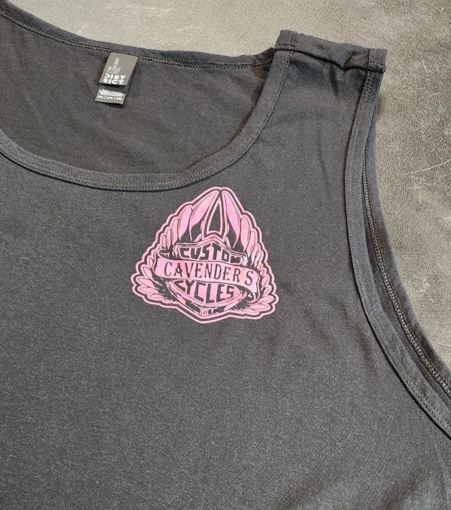 EAT PUSSY NOT PAVEMENT TANK TOP (PINK DESIGN)