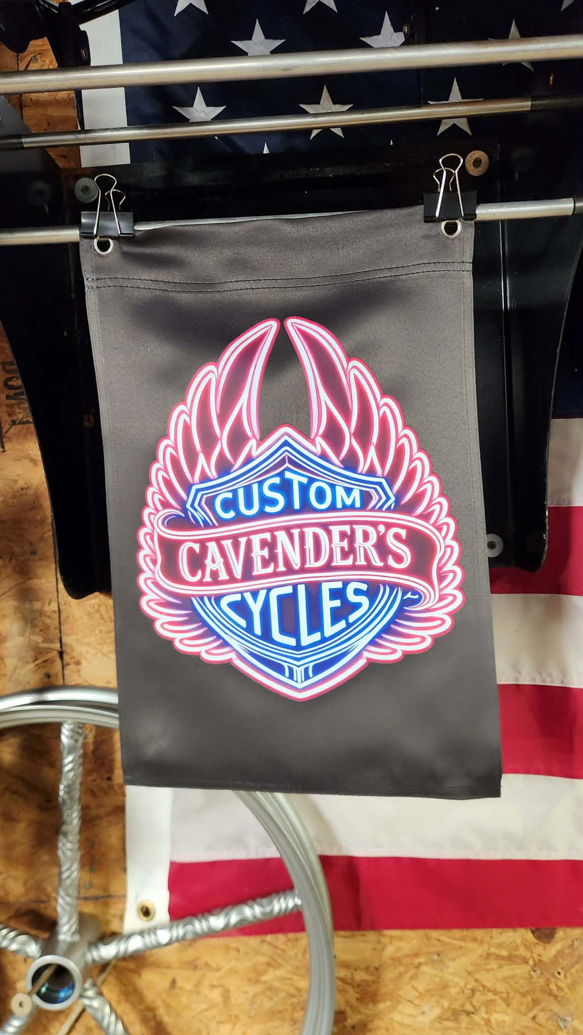 NEON LOGO BANNER