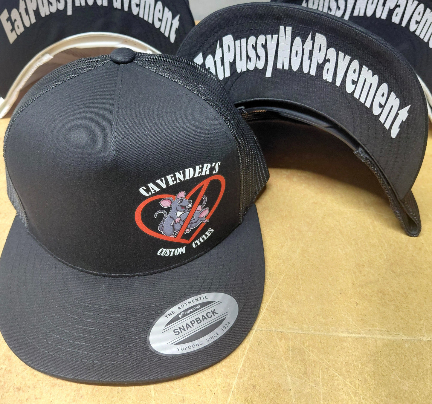 NO LOVE FOR FUCKING RATS HAT