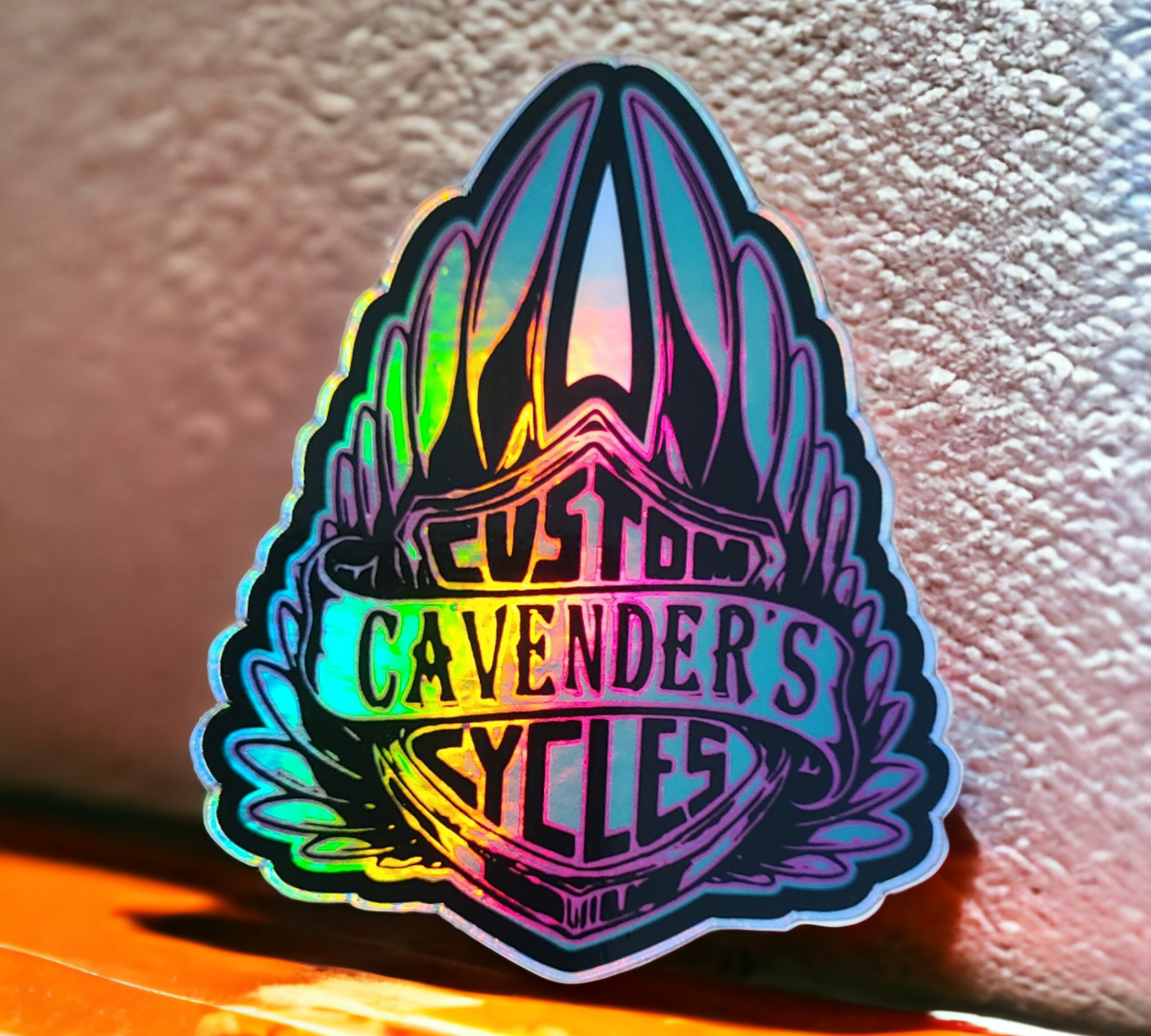 Holographic Logo Sticker