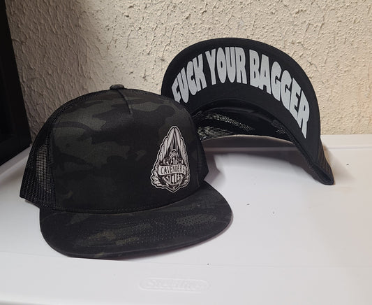 LOGO(WHITE) FUCK YOUR BAGGER HAT