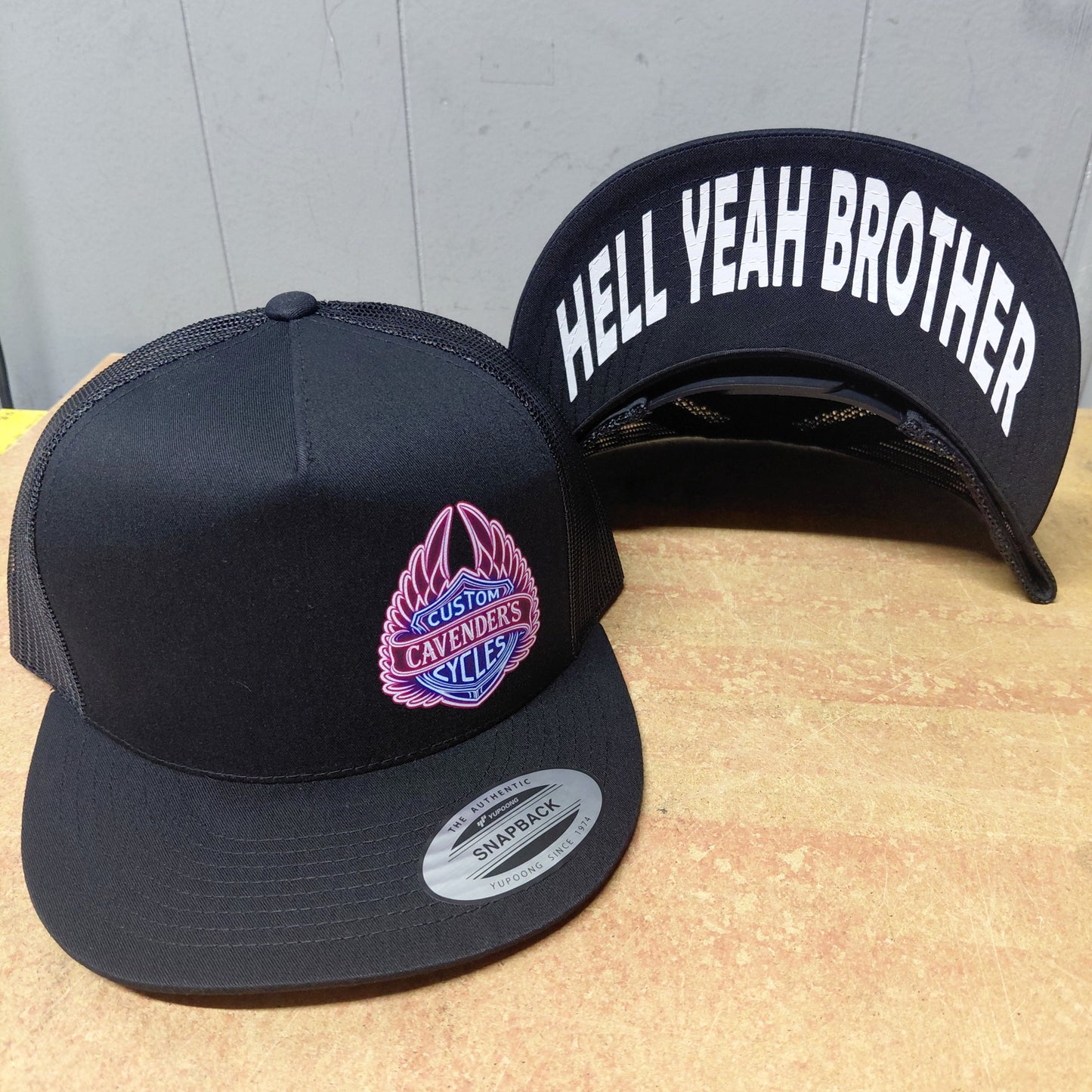 NEON LOGO - HELL YEAH BROTHER HAT