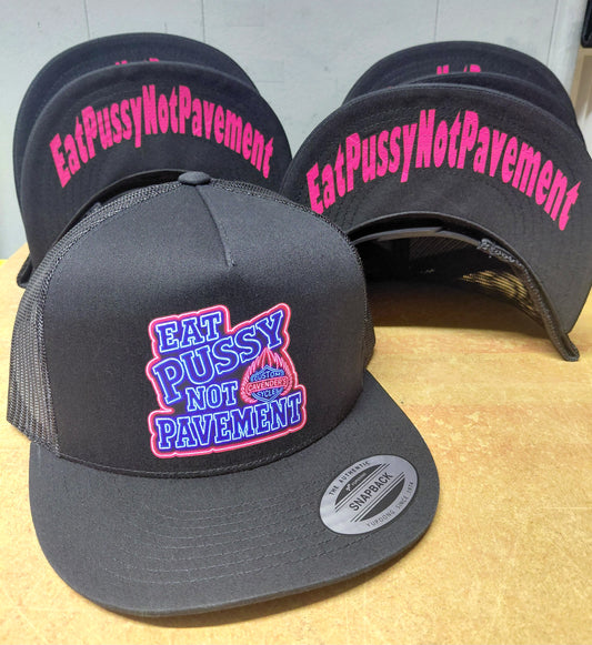 NEON EAT PUSSY NOT PAVEMENT HAT